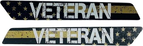 Kustom Cycle Parts Premium Aftermarket Veteran American Flag Saddlebag Inserts! Comes in pairs. Fits Harley Davidson Touring Models. Street Glides Road Glides Road King Ultra Eletra Glide. Made in USA (2014 and Newer) in Saudi Arabia