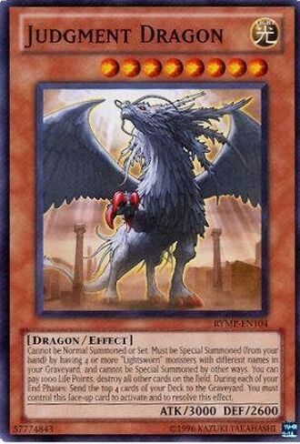 YU-GI-OH! - Judgment Dragon (RYMP-EN104) - Ra Yellow Mega-Pack - Unlimited Edition - Common in Saudi Arabia