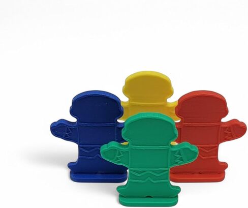 كاندي لاند كاندي لاند لوحة استبدال القطع أجزاء المحرك البيادق - 4 قطع أحمر أخضر أزرق أصفر in Kuwait