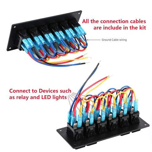 مفاتيح مفاتيح مفاتيح مفاتيح مفاتيح من الألومنيوم 4 عصابة مع تيار مستمر 5 فولت 3.1 أمبير شاحن يو إس بي مزدوج عرض فولتميتر رقمي تيار مستمر 12 فولت لمقبس طاقة سيارة مقطورة قارب بحري RV شاحنة in Kuwait