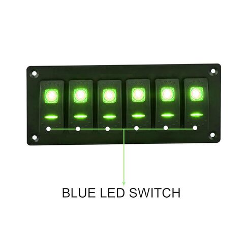 مفاتيح مفاتيح مفاتيح مفاتيح مفاتيح من الألومنيوم 4 عصابة مع تيار مستمر 5 فولت 3.1 أمبير شاحن يو إس بي مزدوج عرض فولتميتر رقمي تيار مستمر 12 فولت لمقبس طاقة سيارة مقطورة قارب بحري RV شاحنة in Kuwait