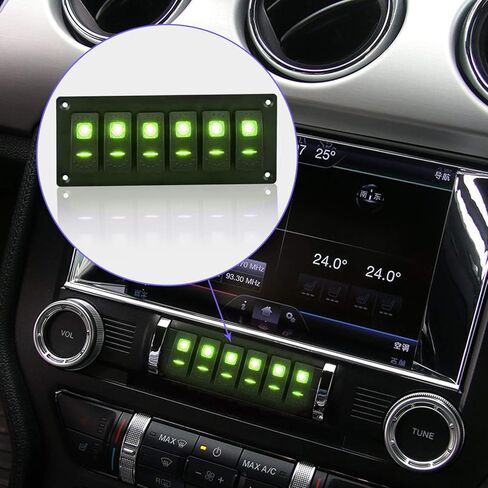 مفاتيح مفاتيح مفاتيح مفاتيح مفاتيح من الألومنيوم 4 عصابة مع تيار مستمر 5 فولت 3.1 أمبير شاحن يو إس بي مزدوج عرض فولتميتر رقمي تيار مستمر 12 فولت لمقبس طاقة سيارة مقطورة قارب بحري RV شاحنة in Kuwait