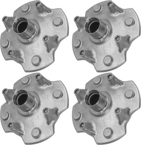Caltric 4x 42615-HL4-F00 Wheel Hubs Compatible with Honda Pionner 1000-5 SXS1000M5 2017-2019 2021 / Pioneer 1000 SXS1000M3 2017-2021 Front and Rear in Saudi Arabia