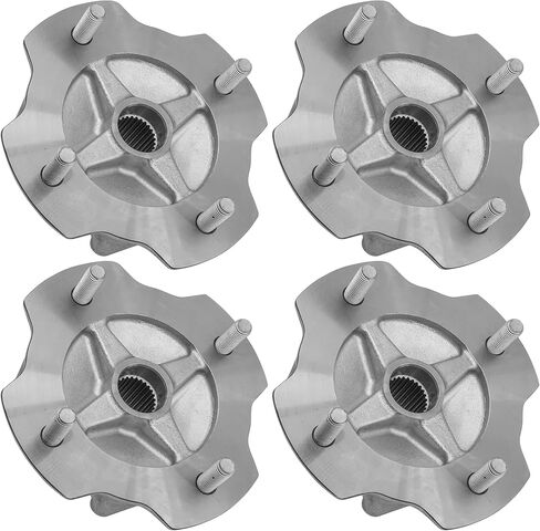 Caltric 4x 42615-HL4-F00 Wheel Hubs Compatible with Honda Pionner 1000-5 SXS1000M5 2017-2019 2021 / Pioneer 1000 SXS1000M3 2017-2021 Front and Rear in Saudi Arabia