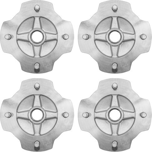 Caltric 4x 42615-HL4-F00 Wheel Hubs Compatible with Honda Pionner 1000-5 SXS1000M5 2017-2019 2021 / Pioneer 1000 SXS1000M3 2017-2021 Front and Rear in Saudi Arabia