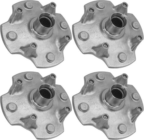 Caltric 4x 42615-HL4-F00 Wheel Hubs Compatible with Honda Pionner 1000-5 SXS1000M5 2017-2019 2021 / Pioneer 1000 SXS1000M3 2017-2021 Front and Rear in Saudi Arabia