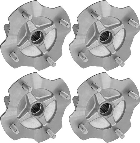 Caltric 4x 42615-HL4-F00 Wheel Hubs Compatible with Honda Pionner 1000-5 SXS1000M5 2017-2019 2021 / Pioneer 1000 SXS1000M3 2017-2021 Front and Rear in Saudi Arabia