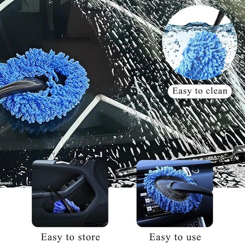 Car Dash Duster Brush, Super Soft Microfiber Multi-Functional Car Cleaning Brush, Scratch Free Dash Dusting Tool with a Anti-Skid Handle for Vehicle Home Kitchen Cleaning (Gray) in Saudi Arabia