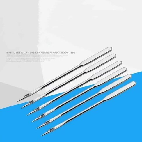 Sewing Machine Needles, Universal Regular Point Needles, Sewing Needles for Home Sewing Machine, 50Pcs Silver Sizes HAX1 65/9, 75/11, 90/14, 100/16, 110/18 in Saudi Arabia