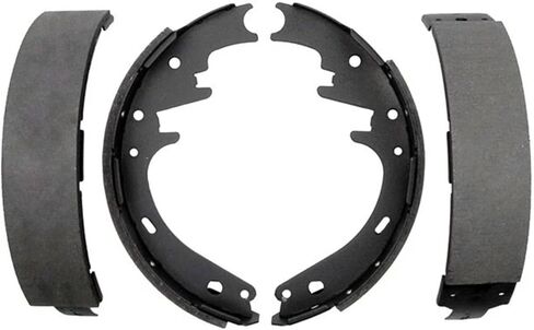 Detroit Axle - Rear Brake Shoes for Ford F-150 Bronco Country Sedan Custom LTD Torino E-150 Econoline Mercury Colony Park Cougar Grand Marquis Montego Monterey, Semi-Metallic Brake Shoes Replacement in Saudi Arabia