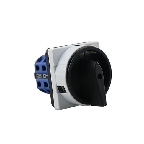 Szw26-25 2gs 25a 64x64mm Panel 2p Power Cut-Off Combination Knob Control Circuit Rotary Cam Padlock Switch Grey Panel in Kuwait