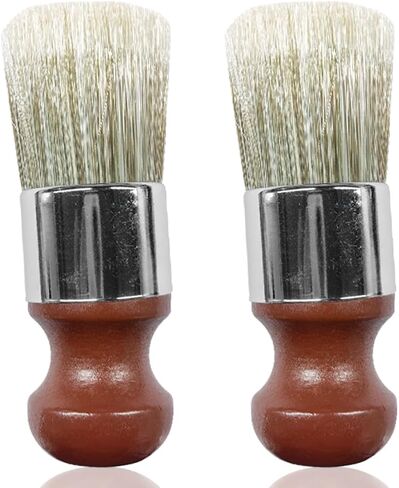 Car Salve Brush for Furniture, Wood Salve Wax Brush with Soft Bristle, Comfortable Handle Leather Cleaning Brushing Tool for Dashboard, Home, Air Vent, Skylight (1PC) in Saudi Arabia