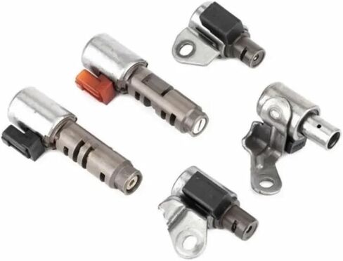 مجموعة صمامات الملف اللولبي ناقل الحركة متوافقة مع لكزس ZRE142L NZE121 1NZ-FE متوافقة مع تويوتا كورولا s 1.8L 1999-UP U340E U341E U341F in Saudi Arabia