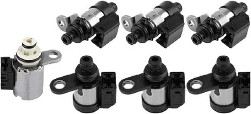 L36A-7Pcs RE5R05A Transmission Solenoid Kit For 02UP (High Ohm) Compatible For Nissan Pathfinder 31941-1FX02 63431A-U in Saudi Arabia