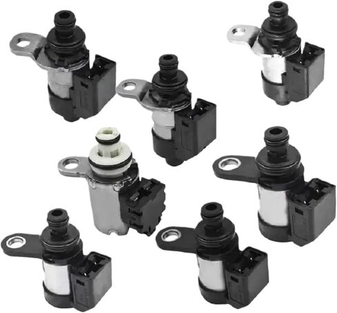 L36A-7Pcs RE5R05A Transmission Solenoid Kit For 02UP (High Ohm) Compatible For Nissan Pathfinder 31941-1FX02 63431A-U in Saudi Arabia