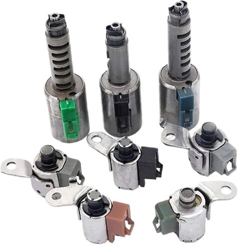 AW55-50SN AW55-51SN AF33-5 RE5F22A Premium Transmission Shift Control Solenoid Valve Kit Compatible For Nissan Saturn Compatible For Suzuki Saab/Volvo in Saudi Arabia
