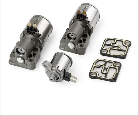 0B5 DL501 DQ500 7 Speed Transmission Solenoid with Gasket Compatible For Audi A4 A5 A6 A7Q5 2008-2011 0B5 DQ500 Solenoid valve(3pcs) in Saudi Arabia