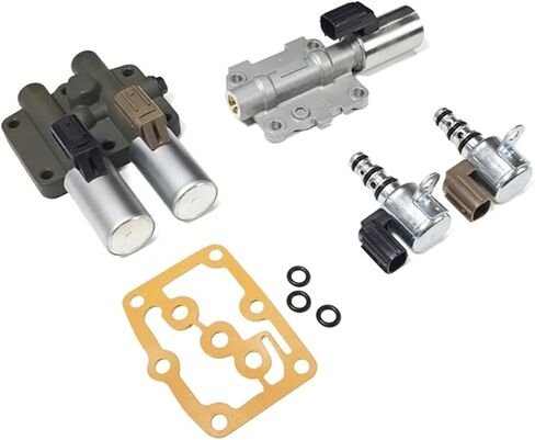 Transmission Solenoid Kit Compatible For Honda Accord Odyssey Pilot TL CL 28250-P6H-024 28250-P7W-003 28400-P6H-003 28500-P6H-003 in Saudi Arabia