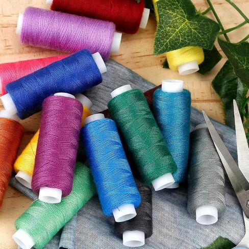 Sewing Thread Set, Variety of Mixed Colors, Suitable for Hand Sewing and Embroidery, DIY Handmade，Sewing Thread Mixed Colors 10 Pcs in Saudi Arabia
