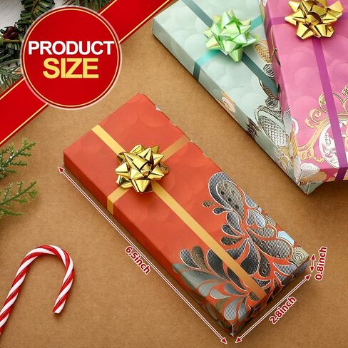 Roowest 30 Sets Christmas Shagun Gift Card Holders with Bow for Jewelry Money Holder Thanksgiving Wrap Boxes for Party Favors in Saudi Arabia