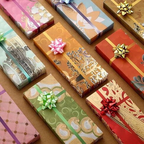 Roowest 30 Sets Christmas Shagun Gift Card Holders with Bow for Jewelry Money Holder Thanksgiving Wrap Boxes for Party Favors in Saudi Arabia