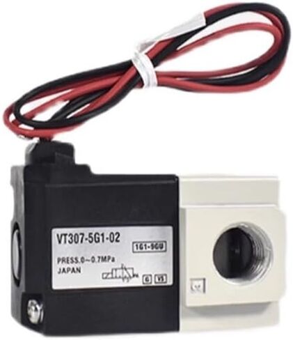 1 قطعة 100% جديد SMC صمام الضغط الإيجابي VT317-6DZ-02 صمام الملف اللولبي عالي التردد DC12V 0 ~ 0.9MPA in Saudi Arabia