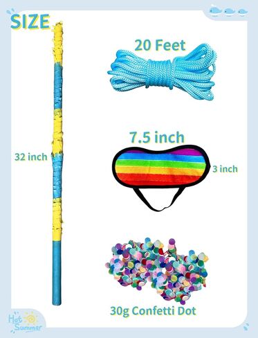32-inch pinata sticks,pinata sticks that won't break,the quality is veryvery hard.kids can enjoy playing at the pinata party without worrying about it getting damaged.Pinata sticks kids love in Kuwait