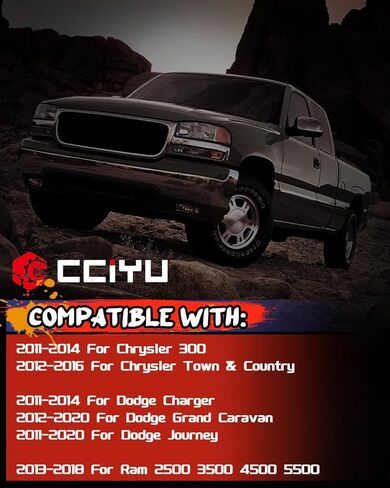 CCIYU Steering Wheel Cruise Control Switch Fit 2011-2014 for Chrysler 300 for Dodge Charger 2013-2018 for Ram 2500 3500 4500 5500 2011-2020 for Dodge Journey 56046252AC 56046252AD in Saudi Arabia