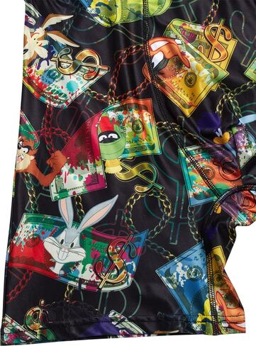 COCO BRANDS Looney Tunes Men's Boxer Briefs - No Fly, Anti-Chafing Stitching, Comfort Shaped/Cotton Lined Crotch in Kuwait