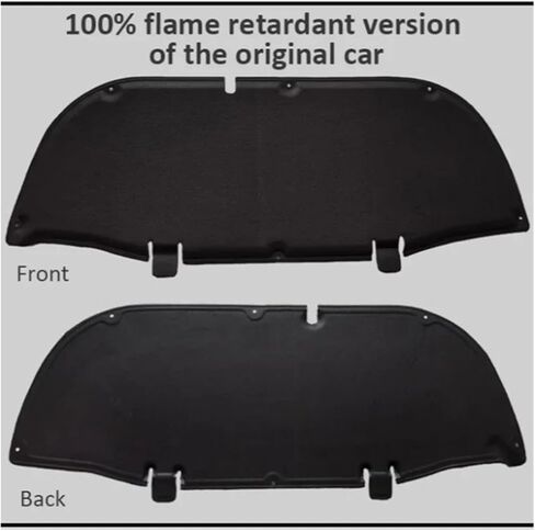 Front Hood Engine ，Compatible With Jaguar XJ XJL X351 2010 2011 2012 2013 2014 2015 2016 2017 2018 2019 Thermal Soundproof Mat Accessories in Saudi Arabia