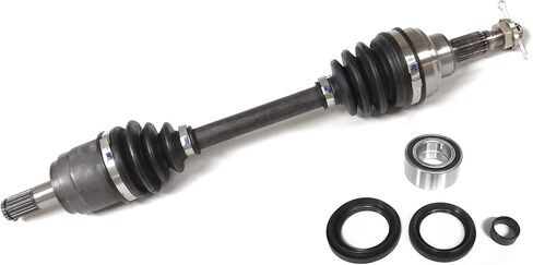 Precision Front Left CV Axle & Bearing Kit for Honda Foreman 500, Rubicon 500, Rincon 680, Quality Tested, Heat-Treated, 4140 Chromoly Steel, Exact Fit, ATVPC in Saudi Arabia