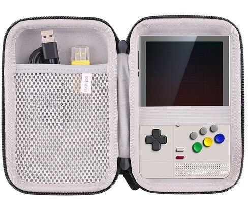 حقيبة حمل صلبة WAIYUCN متوافقة مع جيب Retroid Classic/Retroid Pocket Flip 2 Flip Retro Game حقيبة وحدة التحكم المحمولة (أسود) in Kuwait