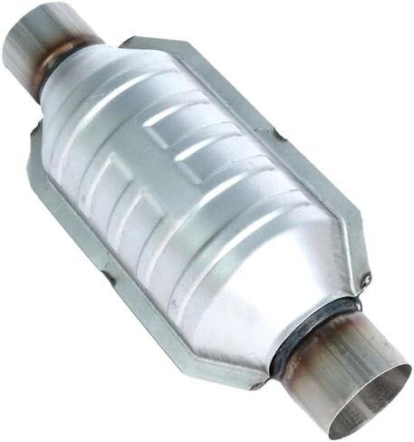 SleYuYir 425250 2.5" Inlet/Outlet Universal Catalytic Converter Stainless Steel & O2 Port(Pack of 2) in Kuwait