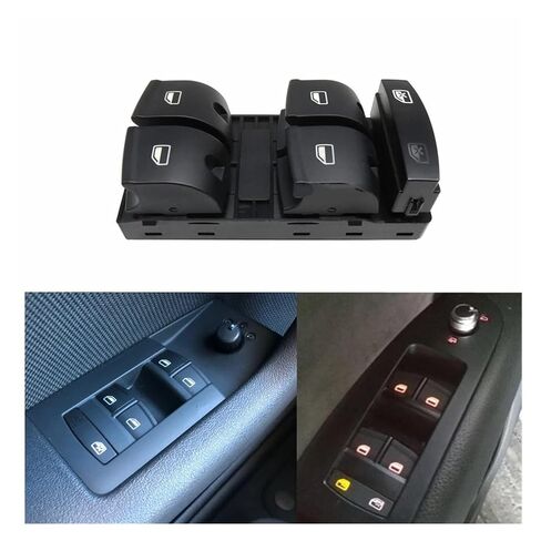 Car Window Regulator Switch for A3 8P for SPORTBACK A6 4F 4G C6 for Q7 4L 4F0 959 851F Electric Power Panel Window Master Control Switch Button Push Button Switches in Saudi Arabia