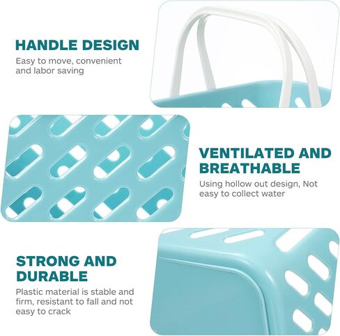 Toddmomy Kids Grocery Basket with Handles Shopping Basket for Kids Toys Mini Toy Shopping Basket for Kids Party Favors Pretend Play in Kuwait