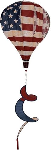 النجوم والمشارب 4 يوليو منطاد الهواء الساخن الرياح الإعصار 54 "× 12" برياروود لين in Saudi Arabia