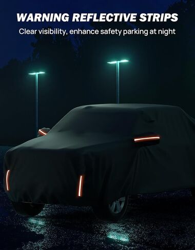 غطاء سيارة JOYTUTUS متوافق مع Wrangler JK JL 2007-2024، غطاء أكسفورد مقاوم للماء لجميع الأحوال الجوية مناسب لـ Wrangler JK JL 4 أبواب، غطاء تلقائي مقاوم للرياح والغبار ومقاوم للخدش in Kuwait