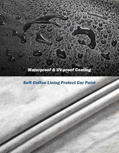 غطاء سيارة JOYTUTUS متوافق مع Wrangler JK JL 2007-2024، غطاء أكسفورد مقاوم للماء لجميع الأحوال الجوية مناسب لـ Wrangler JK JL 4 أبواب، غطاء تلقائي مقاوم للرياح والغبار ومقاوم للخدش in Kuwait