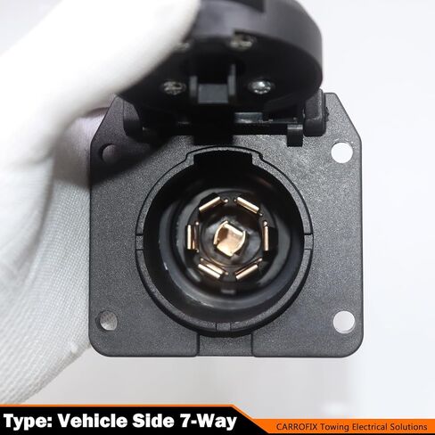 Custom Fit RV Blade 7-Way Trailer Tow Harness Connector, Compatible with Buick Enclave Chevrolet Traverse GMC Acadia & GMC Acadia Limited in Saudi Arabia