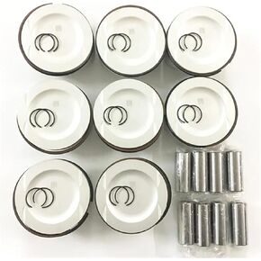 8 قطعة A1570300517 1570300517 A 157 030 05 17 1570300117 2780301317 مكبس المحرك OEM متوافق مع مرسيدس بنز G63 M157 5.5L STD 98 مللي متر CYL Dia in Saudi Arabia