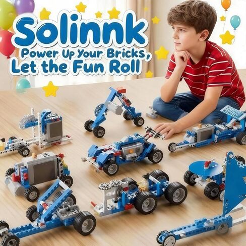 مجموعة محرك وظيفة الطاقة مع محرك 2* M متوافق مع Lego Technic لمكعبات بناء مشروع STEM Moc للبالغين in Saudi Arabia