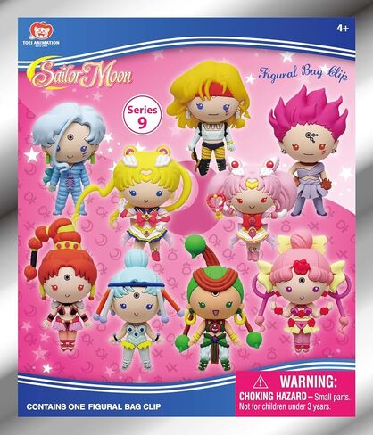 Sailor Moon Series 9 3D Foam Bag Clip - Monogram Int. Collectible Bag Clip - Blind Bag in Saudi Arabia
