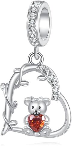 تعليقة على شكل اخطبوط من الفضة الاسترليني عيار 925 من جيرولي، خرز اخطبوط متدلي للاساور، بدون احجار كريمة in Kuwait