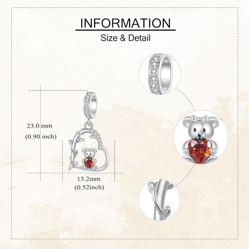 تعليقة على شكل اخطبوط من الفضة الاسترليني عيار 925 من جيرولي، خرز اخطبوط متدلي للاساور، بدون احجار كريمة in Kuwait