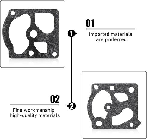 K20-WAT Carburetor Rebuild Repair Kit Compatible with ECHO Homelite Jonsered 244 RX 33 360 37 BR 370 39R H335 H336 H40 HR39 P400 P442 P5500 P600 P933 R39 R40 Rancher 40 Pack for 5 in Saudi Arabia