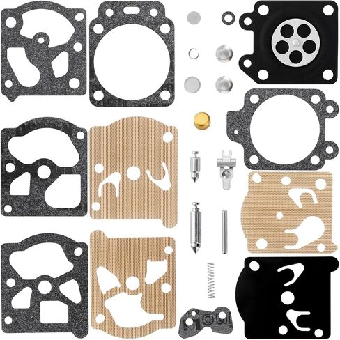 K20-WAT Carburetor Rebuild Repair Kit Compatible with ECHO Homelite Jonsered 244 RX 33 360 37 BR 370 39R H335 H336 H40 HR39 P400 P442 P5500 P600 P933 R39 R40 Rancher 40 Pack for 5 in Saudi Arabia