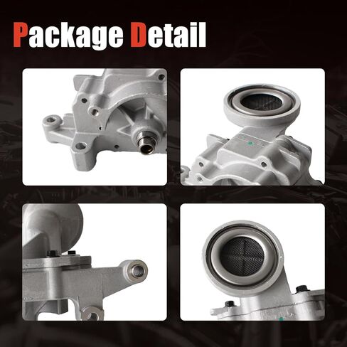 مضخة زيت المحرك AUCERAMIC M524 213103CBA0 مع حلقة ختم مناسبة لشركة Hyundai Azera/Genesis/Genesis Coupe/Santa Fe، Kia Cadenza/K900/Sedona/Sorento 2010-2019 in Saudi Arabia