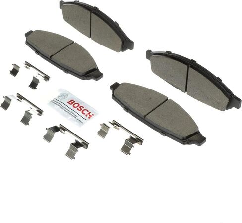 BOSCH BC931 QuietCast Premium Ceramic Disc Brake Pad Set - Compatible with Select Ford Crown Victoria; Lincoln Town Car; Mercury Grand Marquis, Marauder; FRONT in Saudi Arabia