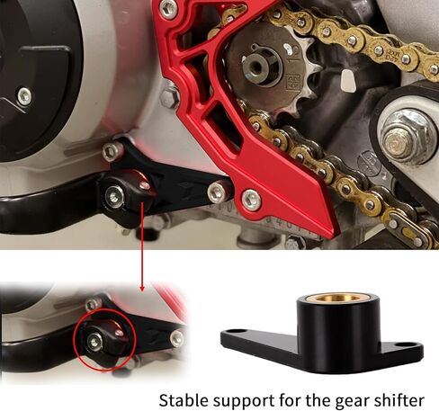 PSLER Shift Shaft Brace for KLX110 Shifter Support Holder for KLX110 KLX110L 2005-2024,DRZ110 in Saudi Arabia