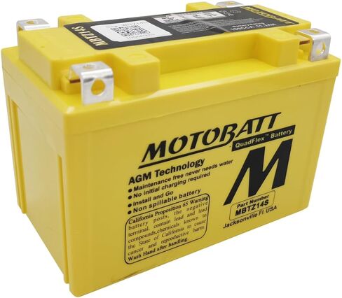 Motobatt MBTZ14S استبدال بطارية دراجة نارية AGM مختومة - YTZ12S، YTZ14S، ETZ14S in Saudi Arabia